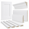 White Shaker Cabinet Moldings & Trim by Super Cabinets
