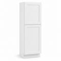 White Shaker Pantry & Tall Cabinets by Super Cabinets